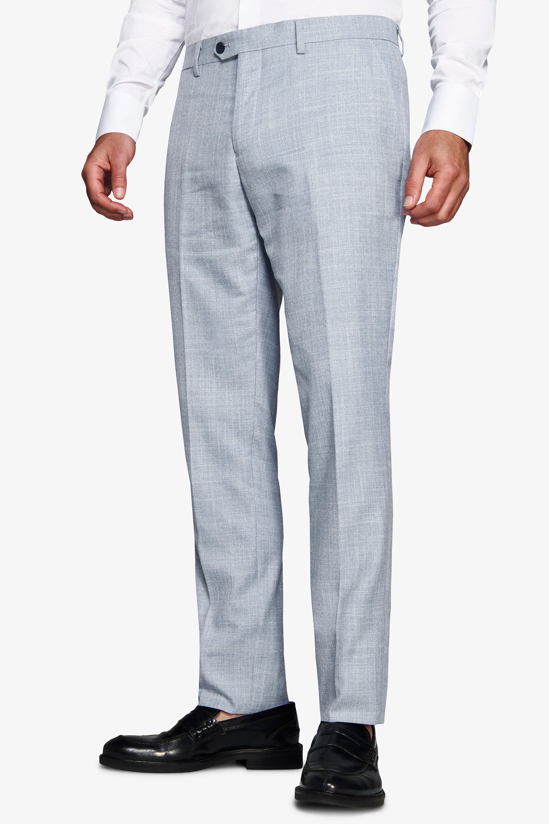 Pantaloni XUOP02-5615-SHX CELESTE