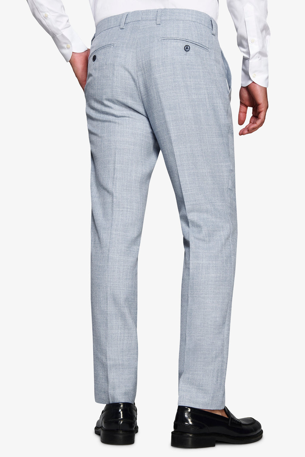 Pantaloni XUOP02-5615-SHX CELESTE